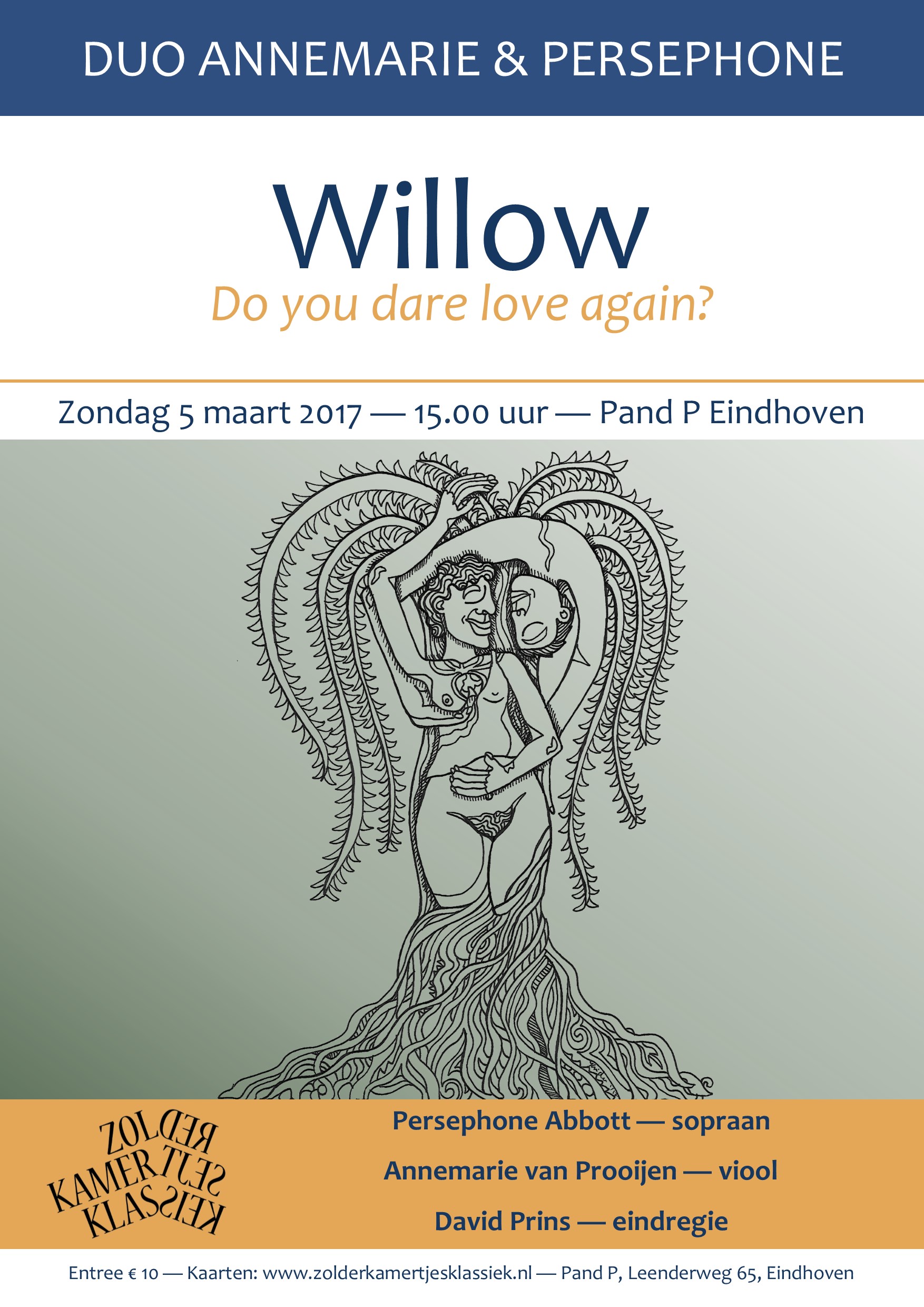 Flyer - Willow: Do you dare love again?